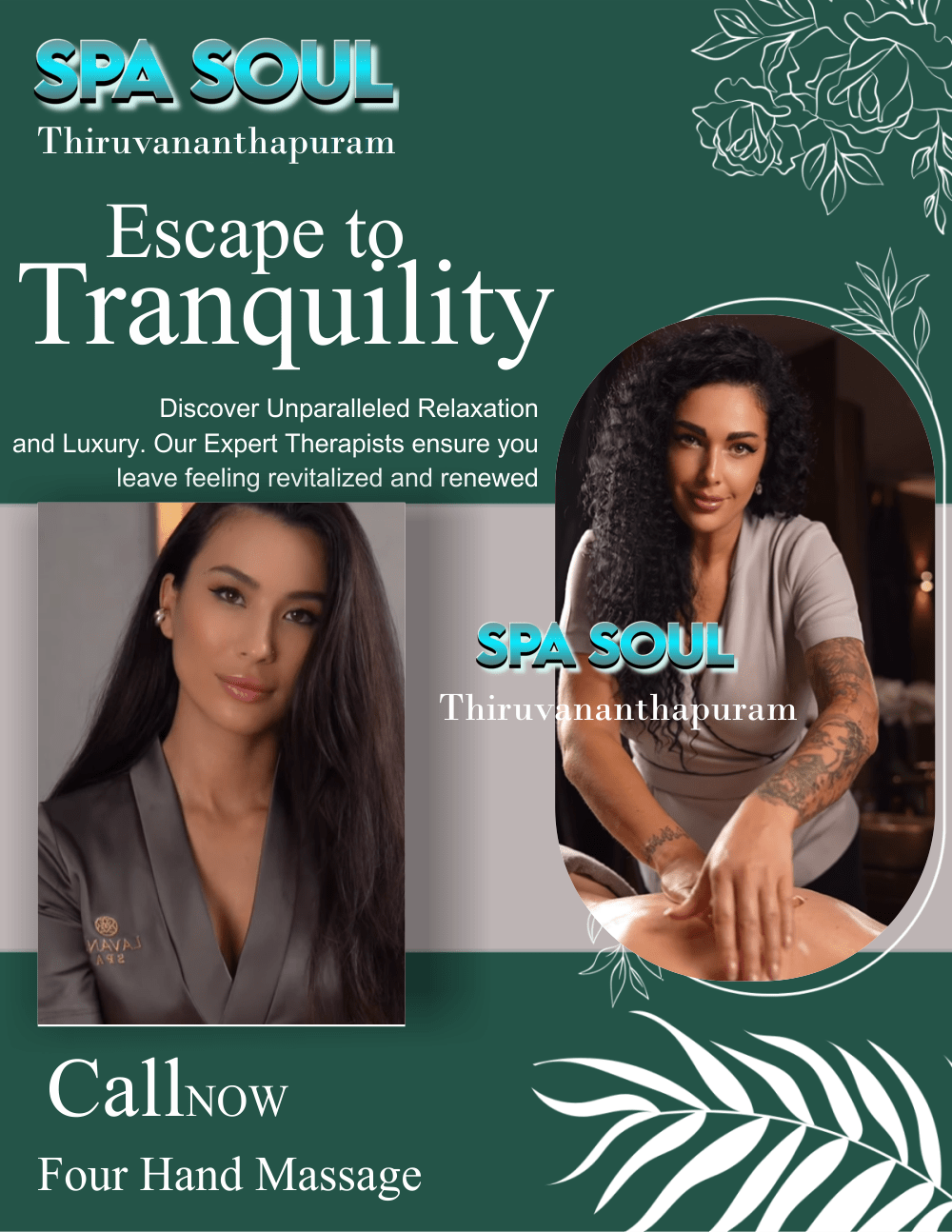 Four Hand Massage in Thiruvananthapuram